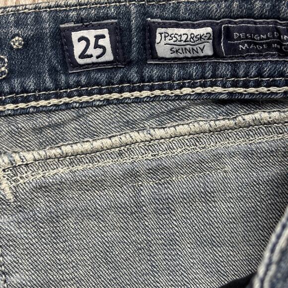 Miss Me JP55128SK skinny jean 25 - Picture 5 of 7